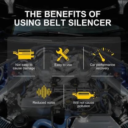 100ml Car Belt Noise Spray – Engine Belt Silencer, Lubrication & Protection for Prolonged Belt Life