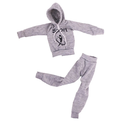 30cm Ken Doll Clothes – Pop Suit Top & Pants Outfit for Boys, Holiday Gift Doll Accessories