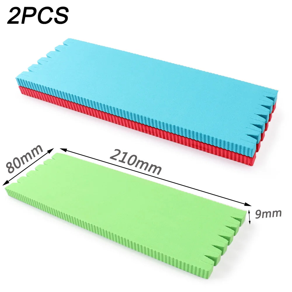 EVA Foam Fishing Line Winding Board - 8cm-21cm Fish Hook Storage Wire Wrap Holder Tackle Accessories Set