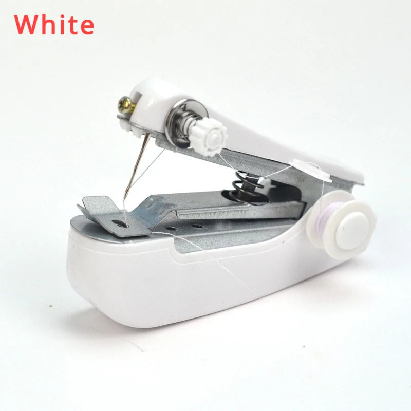 Portable Mini Manual Sewing Machine & Travel Sewing Kit - Handy Needlework Tool for Fabric & Clothes