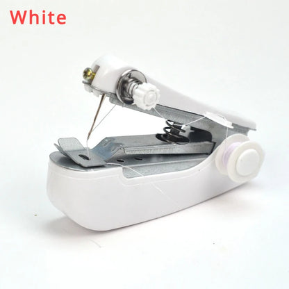 Portable Mini Manual Sewing Machine & Travel Sewing Kit - Handy Needlework Tool for Fabric & Clothes