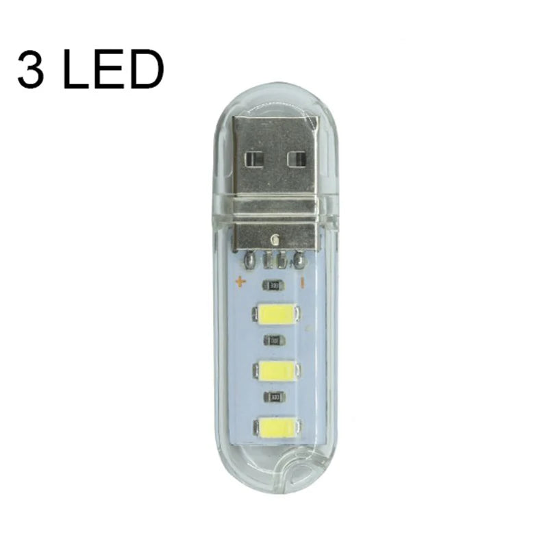 Mini Portable LED USB Light – Touch Sensor Desk Lamp with 3/8/24 LEDs for Reading, PC, Laptop & Power Bank Lighting