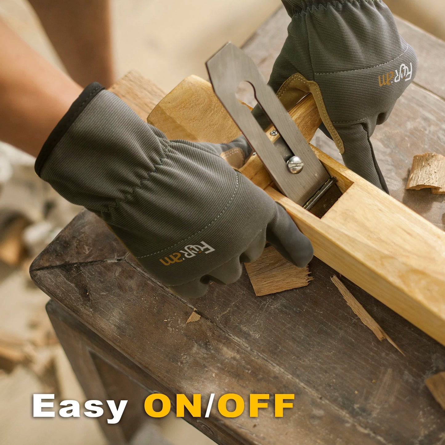 High-Performance Light Duty Work Gloves – Breathable, Dexterity, Touch Screen and Excellent Grip for Men and Women