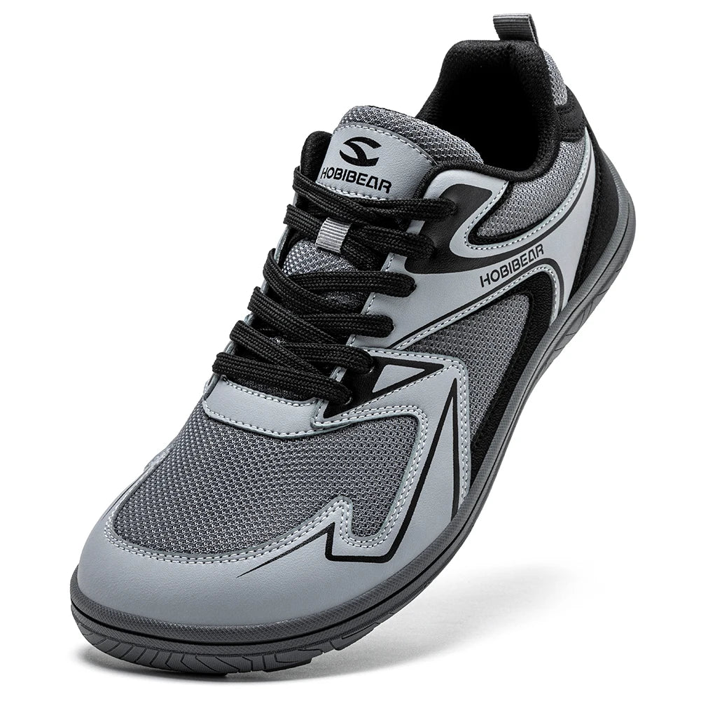 HOBIBEAR Unisex Barefoot Minimalist Shoes - Wide-Width Zero-Drop Non-Slip Sneakers for Outdoor Running and Walking