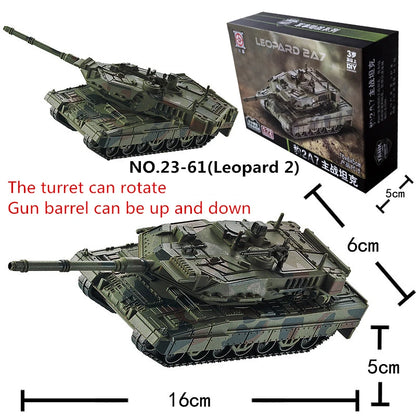 Military Building Blocks Set - F22 Fighter Jet M1A2 Tank & Helicopter Model Toys for Boys Christmas Gifts