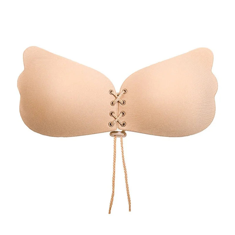 Silicone Adjustable Nipple Bra Tape – Invisible Lift Push-Up, Breathable Adhesive, Reusable Breast Pad Bra