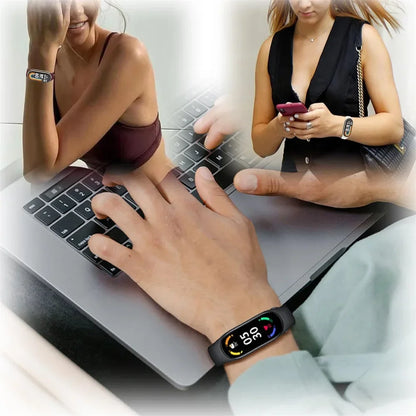 Waterproof Silicone Sport Strap for Xiaomi Mi Band 8/9 NFC – Replacement Smartwatch Bracelet