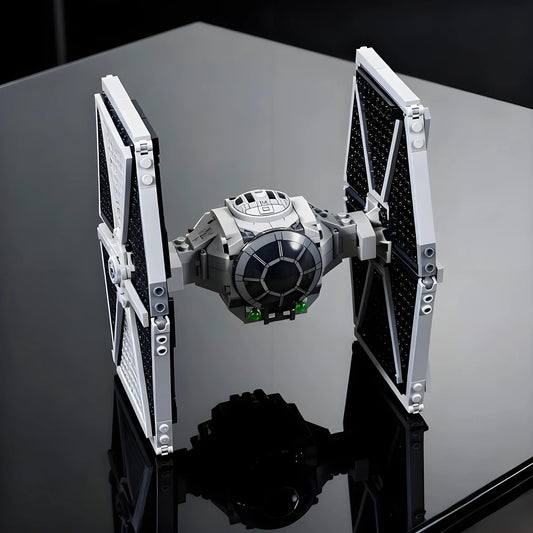 Military Galaxy Battleship Space Fighter – Building Blocks Toy Model, Starship Aircraft Figures Gift