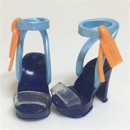 Original Rainbow School Doll – Multi-Style Shoes & DIY Dress-Up Accessories for Girls