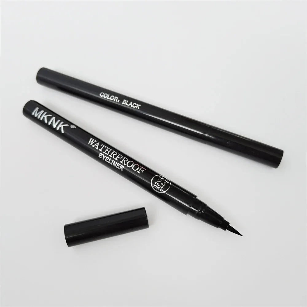 Quick-Dry Waterproof Eyeliner Pencil – Long-Lasting Matte Smooth Eye Makeup Pen