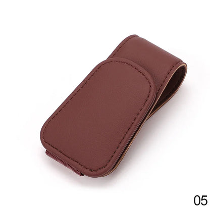 Universal Car Sun Visor Organizer Clip – Sunglasses Holder, Card & Pen Storage Auto Accessory