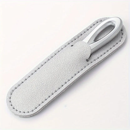 Stainless Steel Diamond Grit Nail File – Durable Hypoallergenic Nail Care Tool for Fingernails & Toenails, Ideal for Hard & Thick Nails