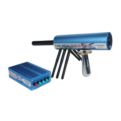AKS 6-Antenna Underground Metal & Treasure Detector - Long-Range Gold, Silver, Copper & Gem Search Scanner