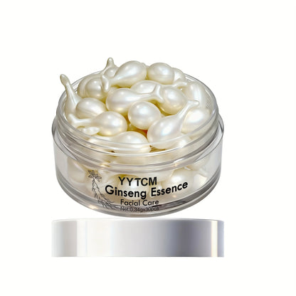 Ginseng Essence Capsules - Moisturizing Firming Serum with Retinol, Niacinamide & Vitamin E