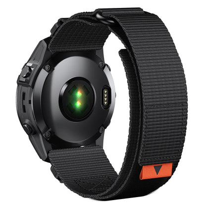 Nylon Quick Fit Loop Strap for Garmin Fenix & Forerunner — 22mm, 26mm Bands for Fenix 7X/7 Pro/6X/6/5X/5 Plus, Tactix 7, Forerunner 965/955, Enduro 2