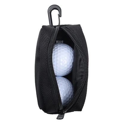 Waterproof Golf Ball Bag with Clip – Golf Tee Holder Pouch, Lightweight Fanny Pack Golf Ball Case, Golf Accessories