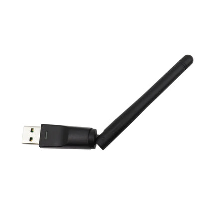 150Mbps USB WiFi Adapter with Antenna – 2.4GHz Wireless Network Dongle, Ralink MTK 7601 Chipset for Laptop & PC