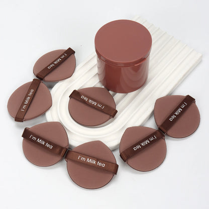 Karsyngirl 7-Piece Strawberry Makeup Sponge Set — Double-Sided Soft Cosmetic Puffs for Powder & Beauty Application