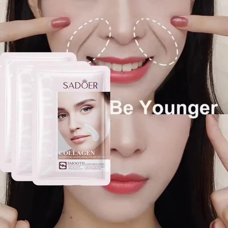 Firming Hydrocrystalline Facial Patch - Fine Line Care, Lifting & Deep Nourishing Korean Skin Care Mask