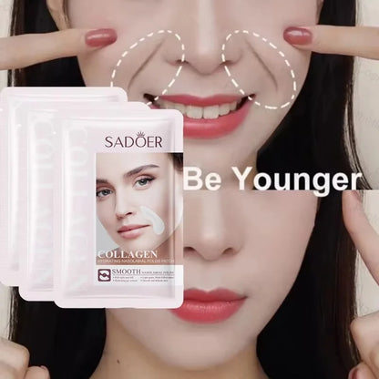Firming Hydrocrystalline Facial Patch - Fine Line Care, Lifting & Deep Nourishing Korean Skin Care Mask
