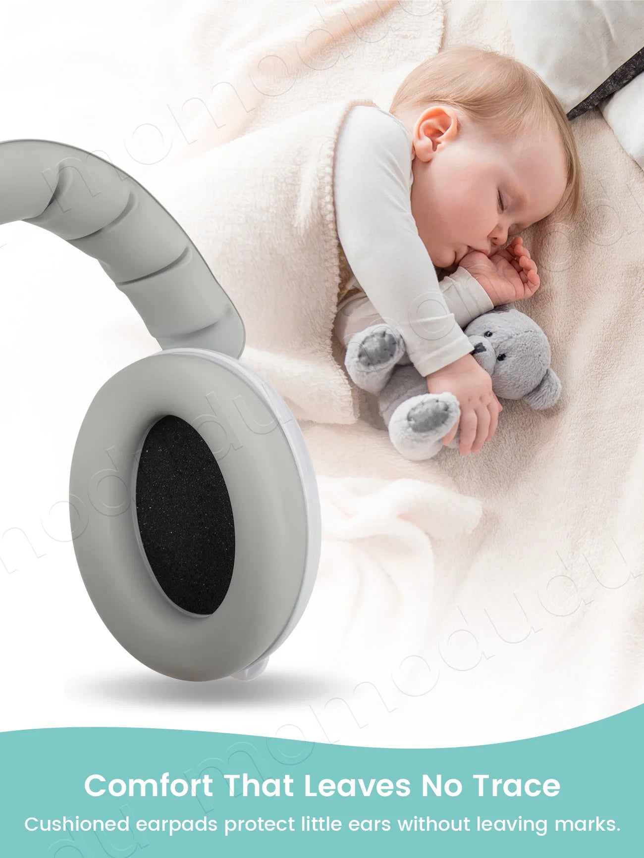 Baby Noise Cancelling Headphones – Ear Protection Earmuffs for Infants 3 Months to 3 Years