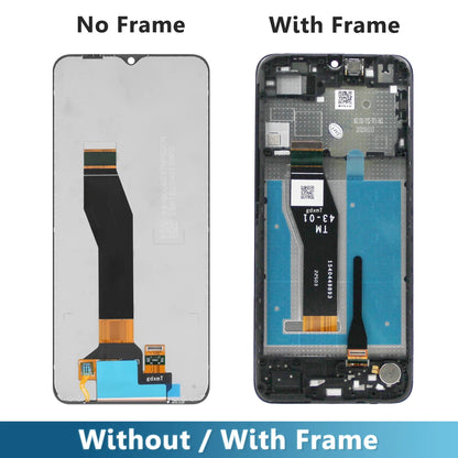 6.5" Motorola Moto E13 LCD Display Touch Screen Digitizer Assembly Replacement Parts