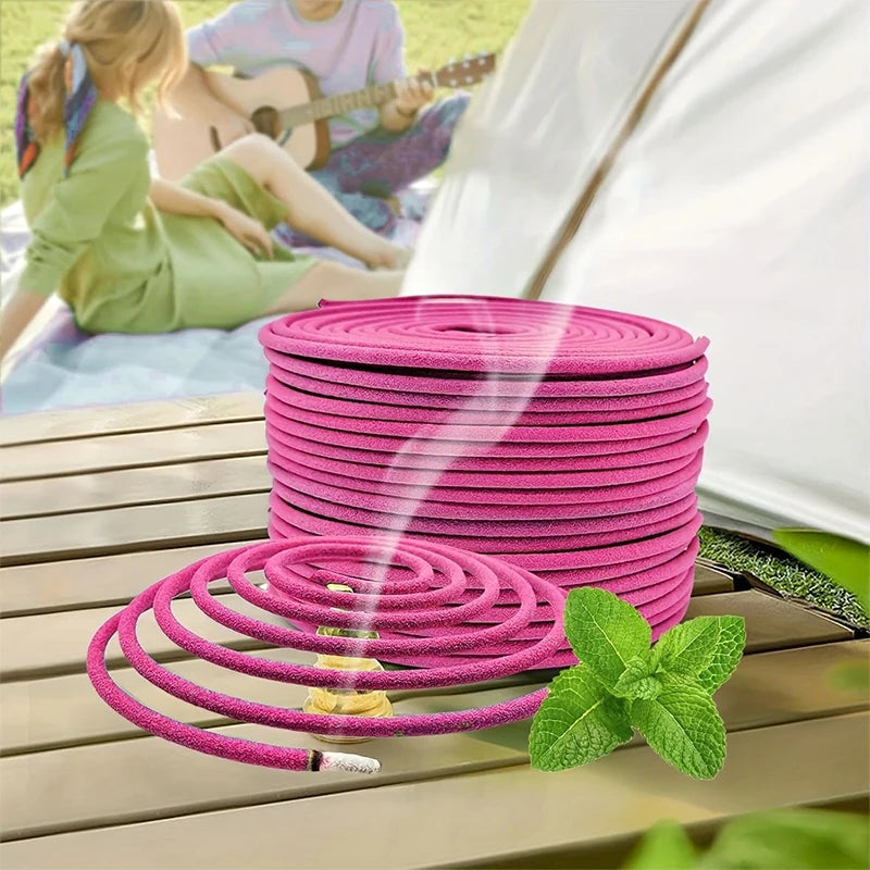 40PCS Colored Coil Incense – Lavender Aromatherapy & Essential Oil Fragrance for Yoga, Meditation, Jasmine & Rose
