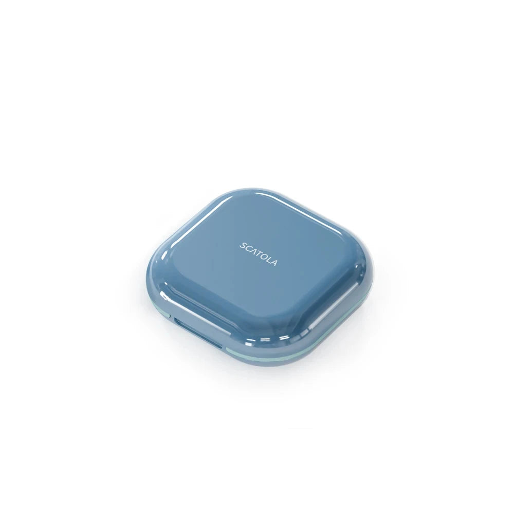 Mini 4-Compartment Pill Box - Lightweight Portable Travel Medicine Storage Case for Daily Use