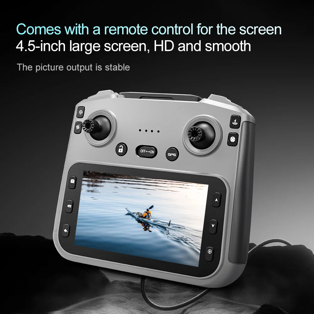 2025 V168 Pro MAX GPS Drone – 8K HD Camera, 5G WiFi FPV, 360° Obstacle Avoidance, Brushless RC Quadcopter