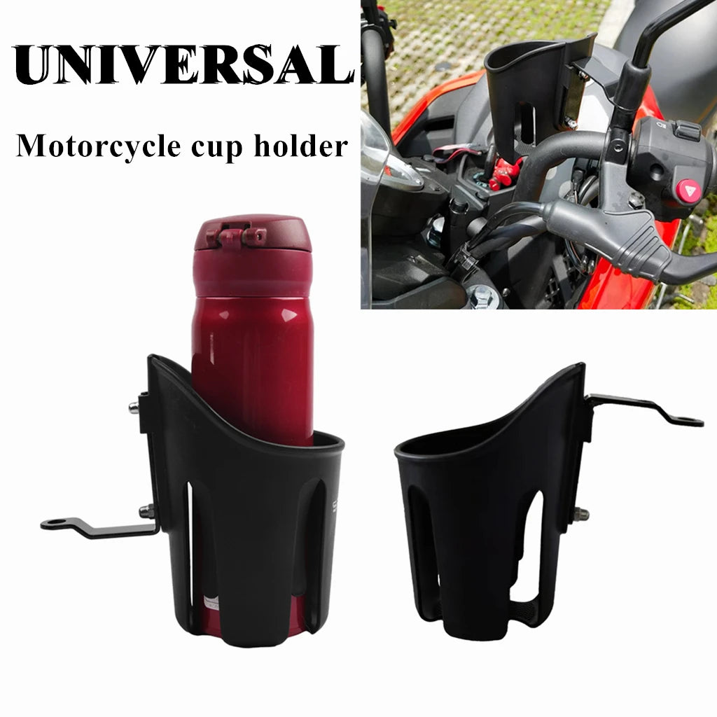 Universal Bike & Motorcycle Drink Holder – Water Bottle Cup Holder Accessory