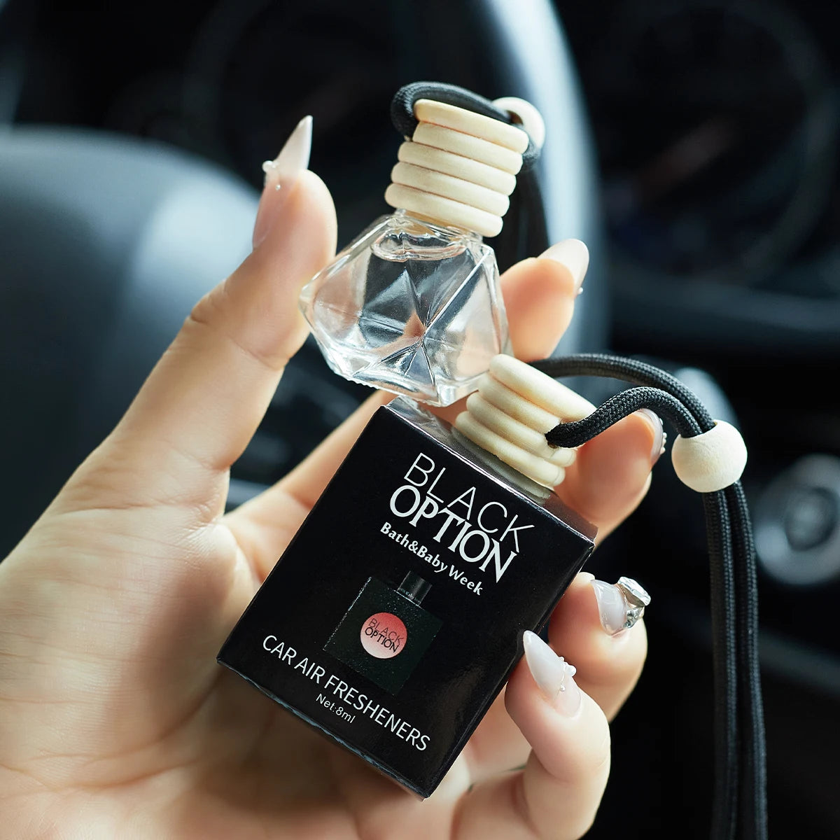 Car Perfume Air Freshener – Long-Lasting Interior Fragrance for Fresh & Charming Car Scent