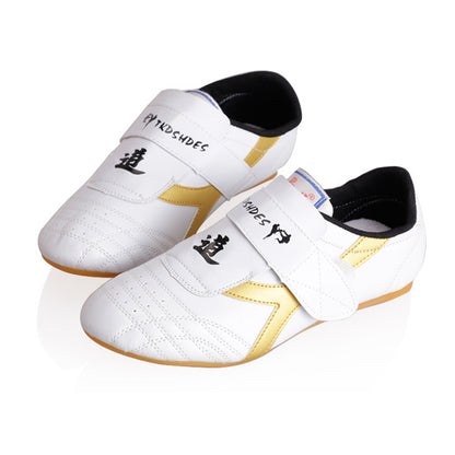 Breathable White Taekwondo & Martial Arts Shoes — Kung Fu, Wushu, Taichi, Karate & Wrestling Sneakers
