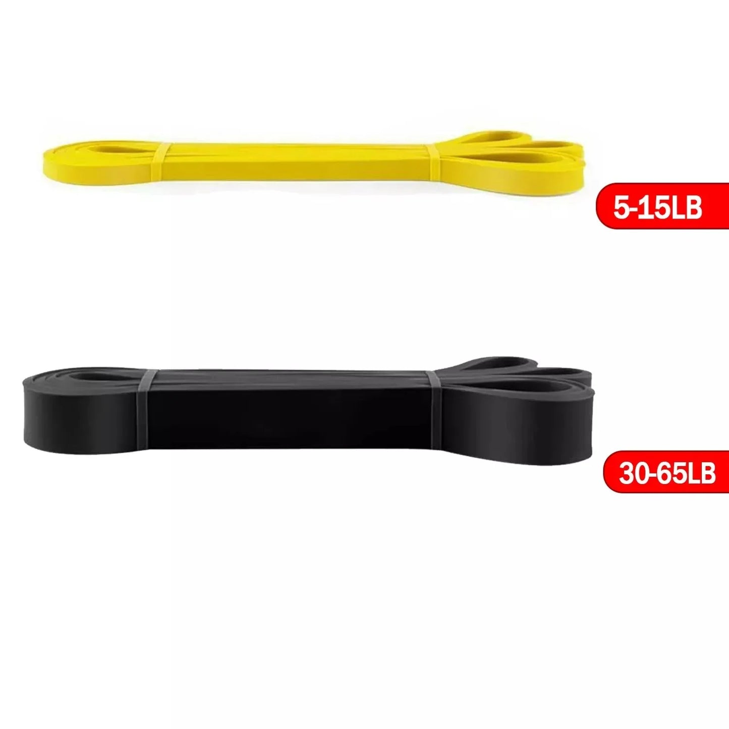 5-120lbs Fitness Resistance Band – Boxing, Agility, Yoga & Pilates Training Equipment for Home Gym