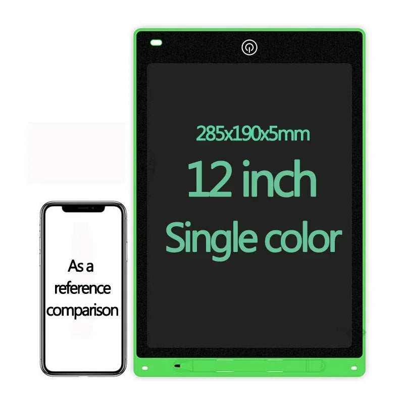 10/12 Inch LCD Writing Tablet - Drawing Board for Kids, Graffiti Sketchpad and Handwriting Blackboard, Magic Toy Gift