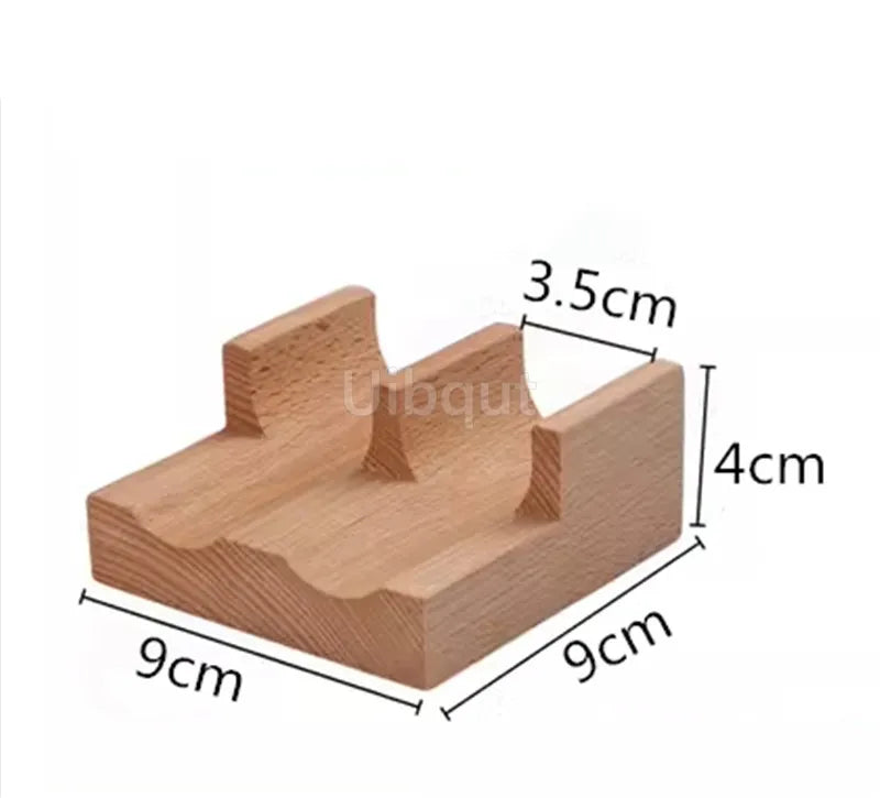 Japanese Sushi Rack – Wooden Taco & Snack Food Holder, Wood Plate Cuisine Stand for Sashimi & Sushi, Restaurant & Home Use