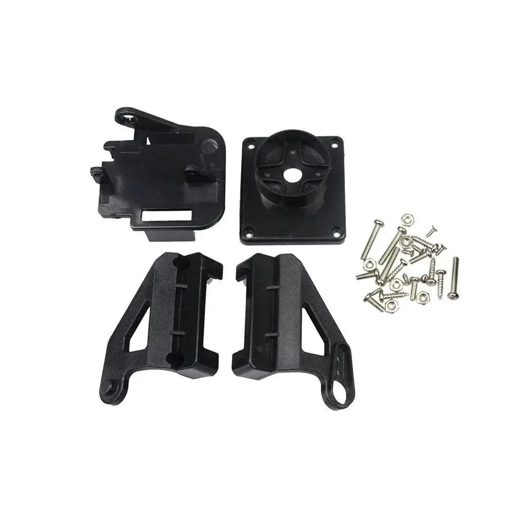 PTZ FPV Camera Gimbal Bracket - Ultrasonic Aviation Model Camera Mount for RC Aircraft & FPV Servo Installation Accessories
