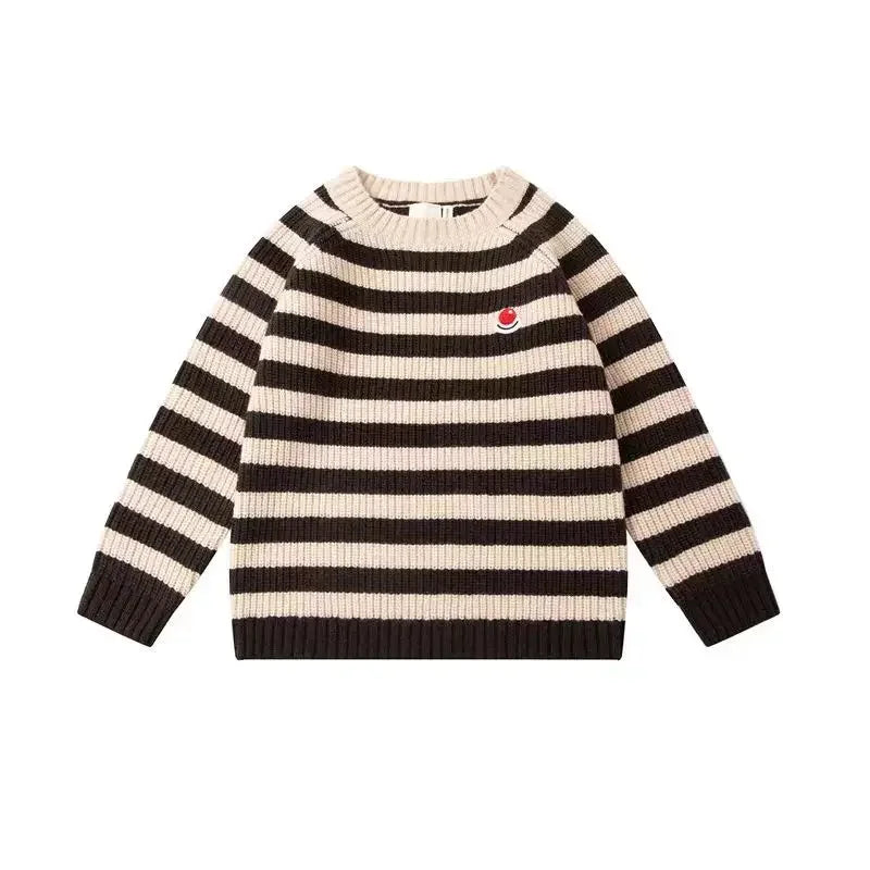 Kids Knit Sweater & Leggings Set - Warm Winter Baby Boy Girl Tops and Clothing Outfit Ages 2-10 Years