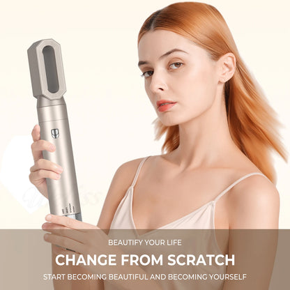 5 in 1 Hair Dryer Brush Set – Electric Hot Air Straightener & Rotating Curling Iron for Professional Multi-Styling