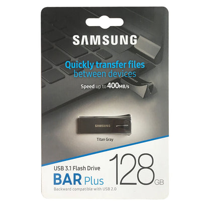 Samsung USB Flash Drive - USB 3.1 Mini Pen Drive 64GB–256GB Up to 400MB/s Read Speed