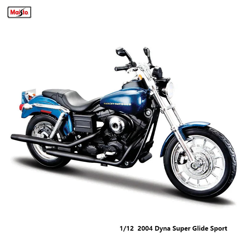 Maisto 1:12 Harley Davidson 2017 Road King Special – Classic Die-Cast Motorcycle Model Collectible Toy Gift