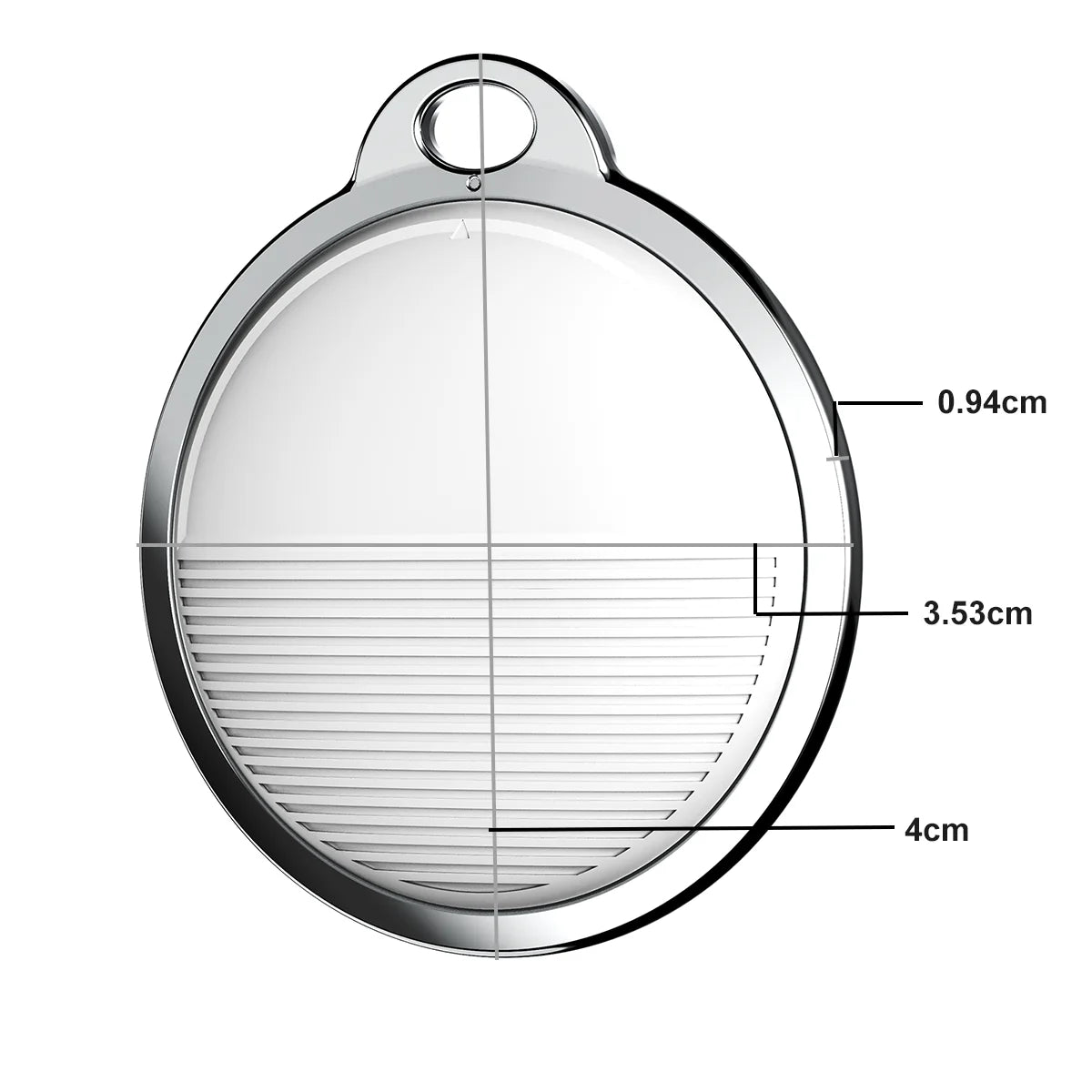 Mini GPS Tracker for Apple iOS Find My App – Smart Bluetooth Wallet, Bike & Bag Locator Anti-Loss Tag Tracker