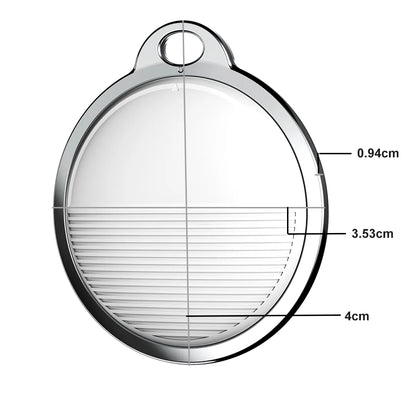 Mini GPS Tracker for Apple iOS Find My App – Smart Bluetooth Wallet, Bike & Bag Locator Anti-Loss Tag Tracker
