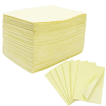 125PCS Disposable Tattoo & Nail Table Covers – Waterproof Cotton Plush Paper Pad for DIY Nail Art & Beauty Tools