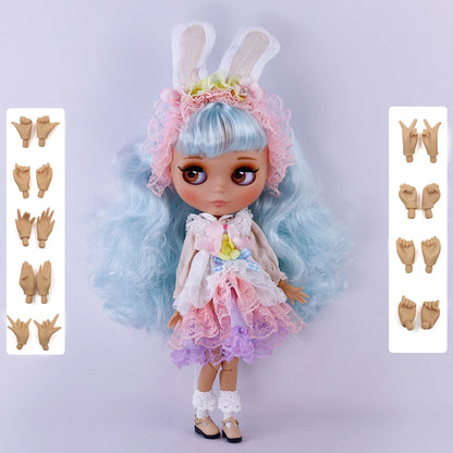 ICY DBS Blyth 1/6 Joint Doll – 30cm Tan Skin Matte Face BJD Girl Doll Toy Gift