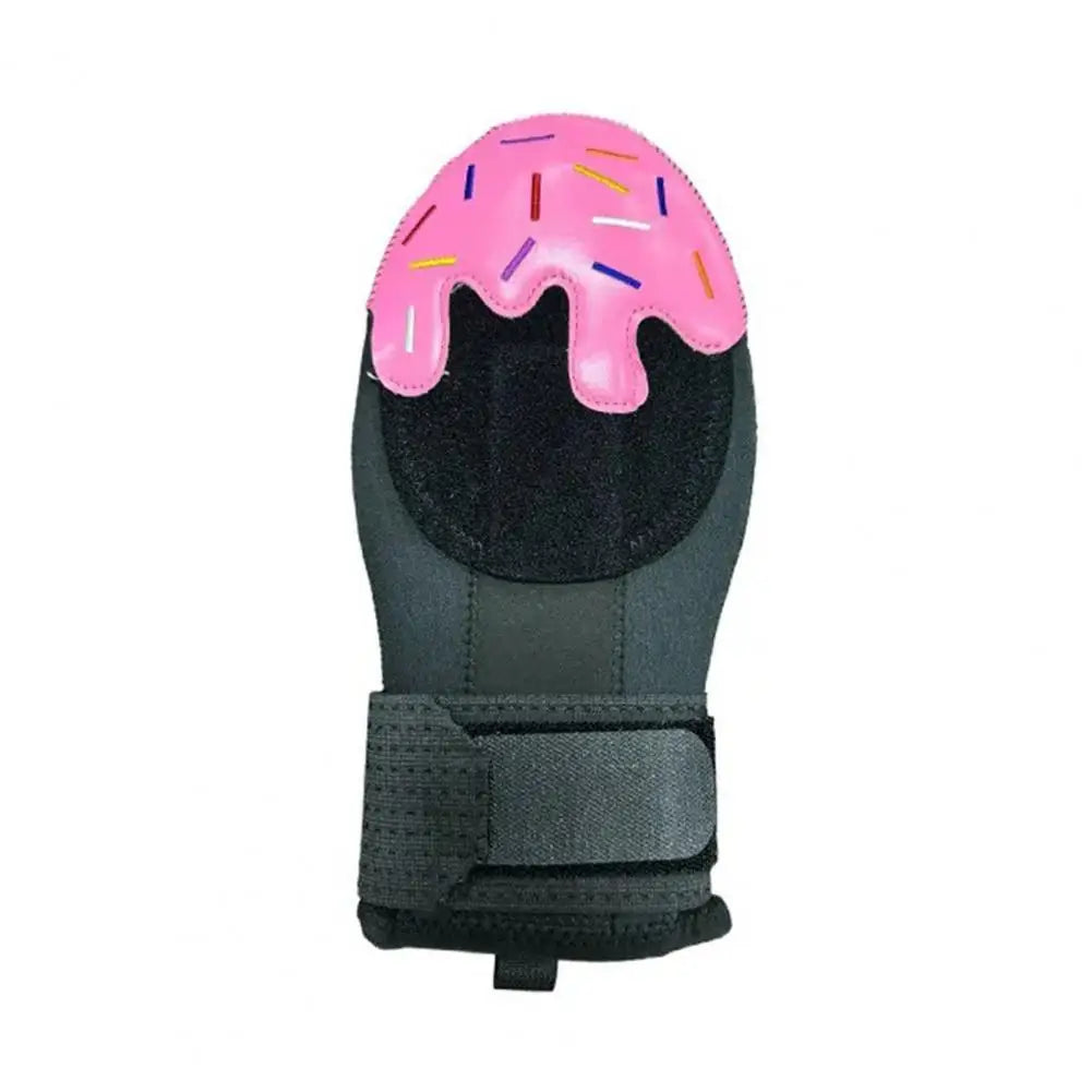 Baseball Sliding Mitt with Adjustable Wrist Compression Strap – Universal Left/Right Hand Glove for Youth & Adults