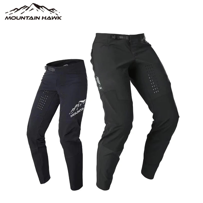 Men’s MTB BMX ATV Motocross Cycling Pants – Quick-Dry Downhill DH Mountain Bike Riding Pants for Outdoor Sports & Racing Gear