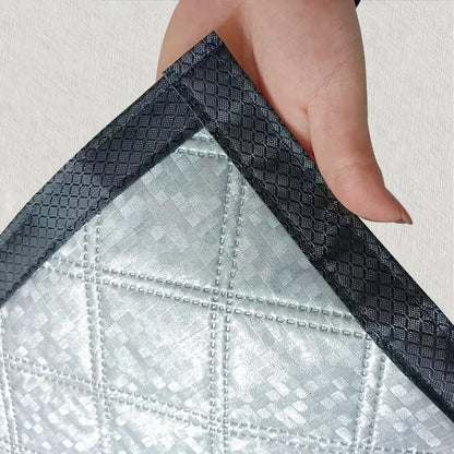 Side Zipper Cotton Curtain — Double-Layer Thickened, Windproof & Cold-Resistant Home Curtain, Customizable
