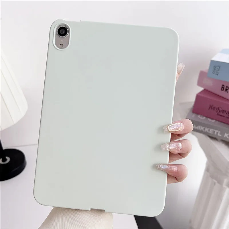 Candy Color iPad Case - Shockproof Protective Back Cover for iPad 7th–10th Gen, 9.7/10.9-Inch, Pro 11, Air 3–5 & Mini 4–6