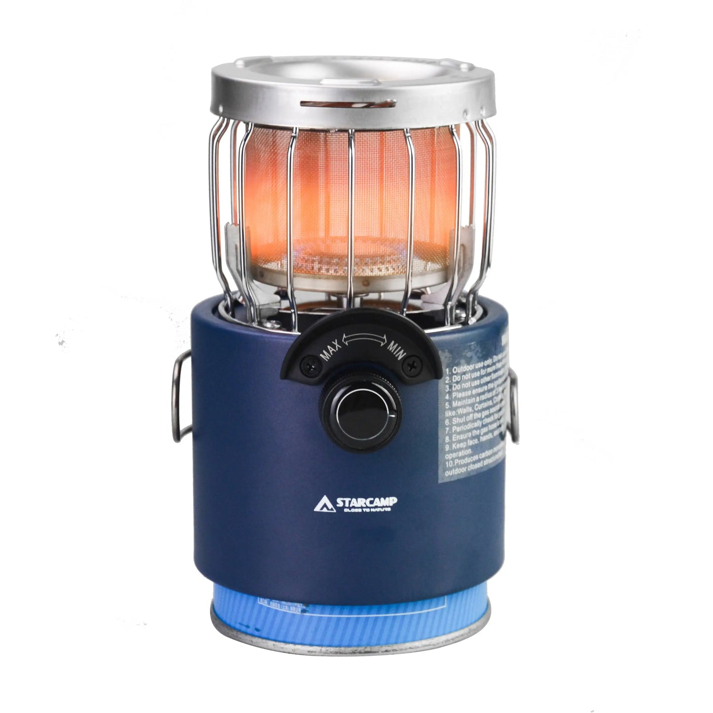 STARCAMP 2000W Mini Gas Heater & Stove – 2-in-1 Outdoor Camping, Hiking, Backpacking & Picnic Heater
