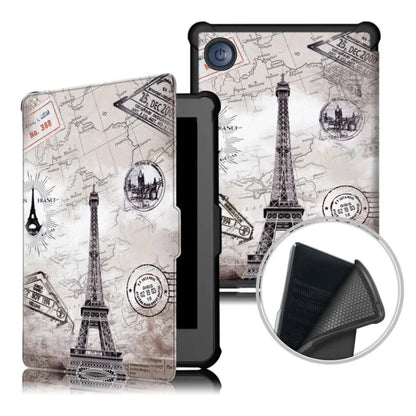 Kobo Clara BW/Clara Colour 2024 Case - 6 Inch Auto Wake Sleep PU Leather Cover, Soft Magnetic Ereader Hoesje N365 N367 Funda